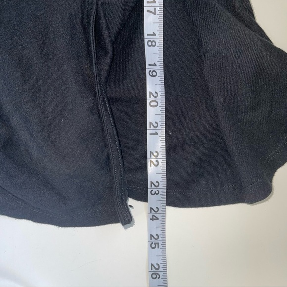 LOFT Black Short Sleeve Wrap Top - Picture 7 of 10